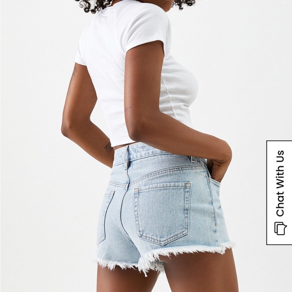 Pacsun High Rise Festival Jean Shorts - Picture 2 of 6